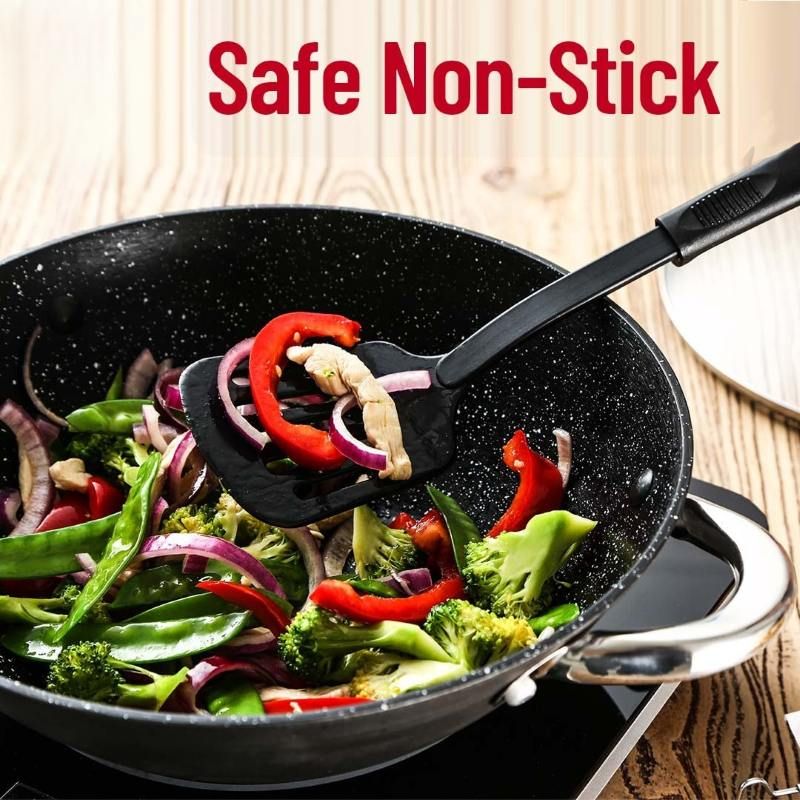 Ceruzo Wok - Gietijzer - Deksel Met Aromaknop