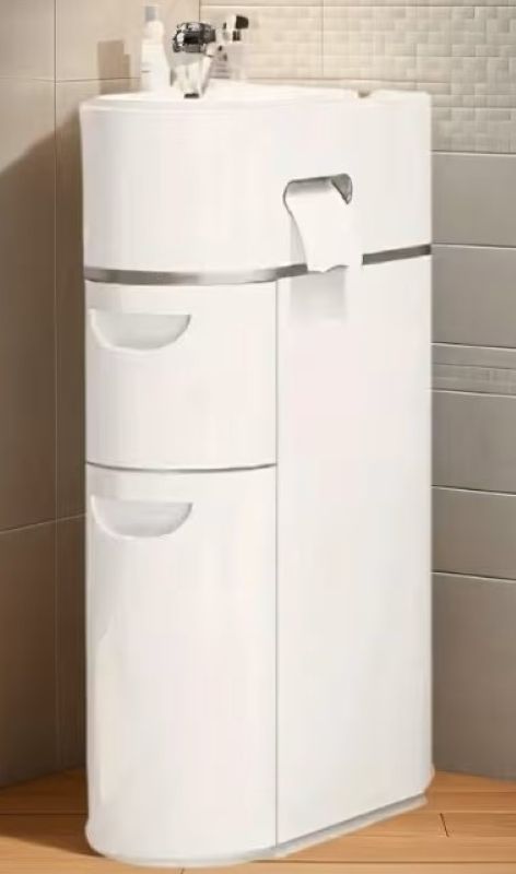 Ceruzo Badkamerkast - Smal - Hoogte 63 Cm