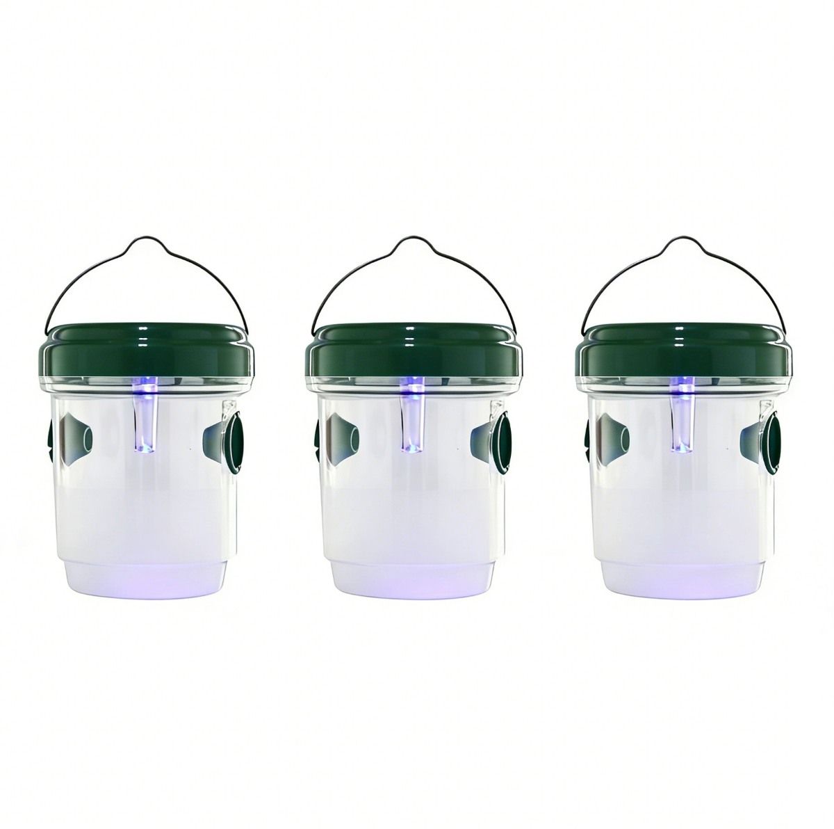 Ceruzo Wespenvanger - 3 Stuks - Solar - Uv Led