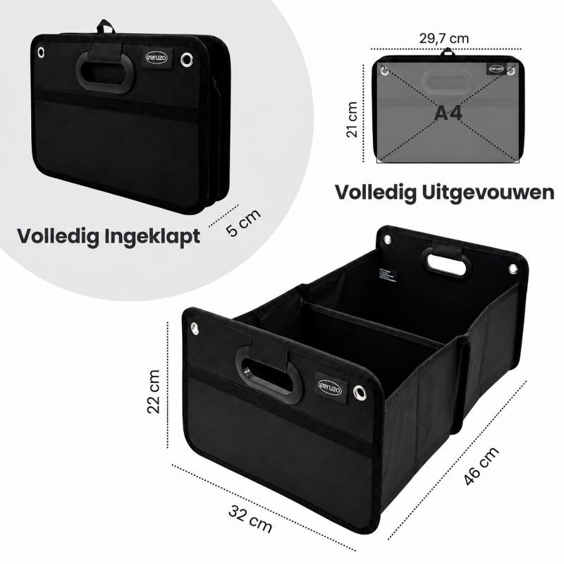 Ceruzo Kofferbak Organizer - Opvouwbaar