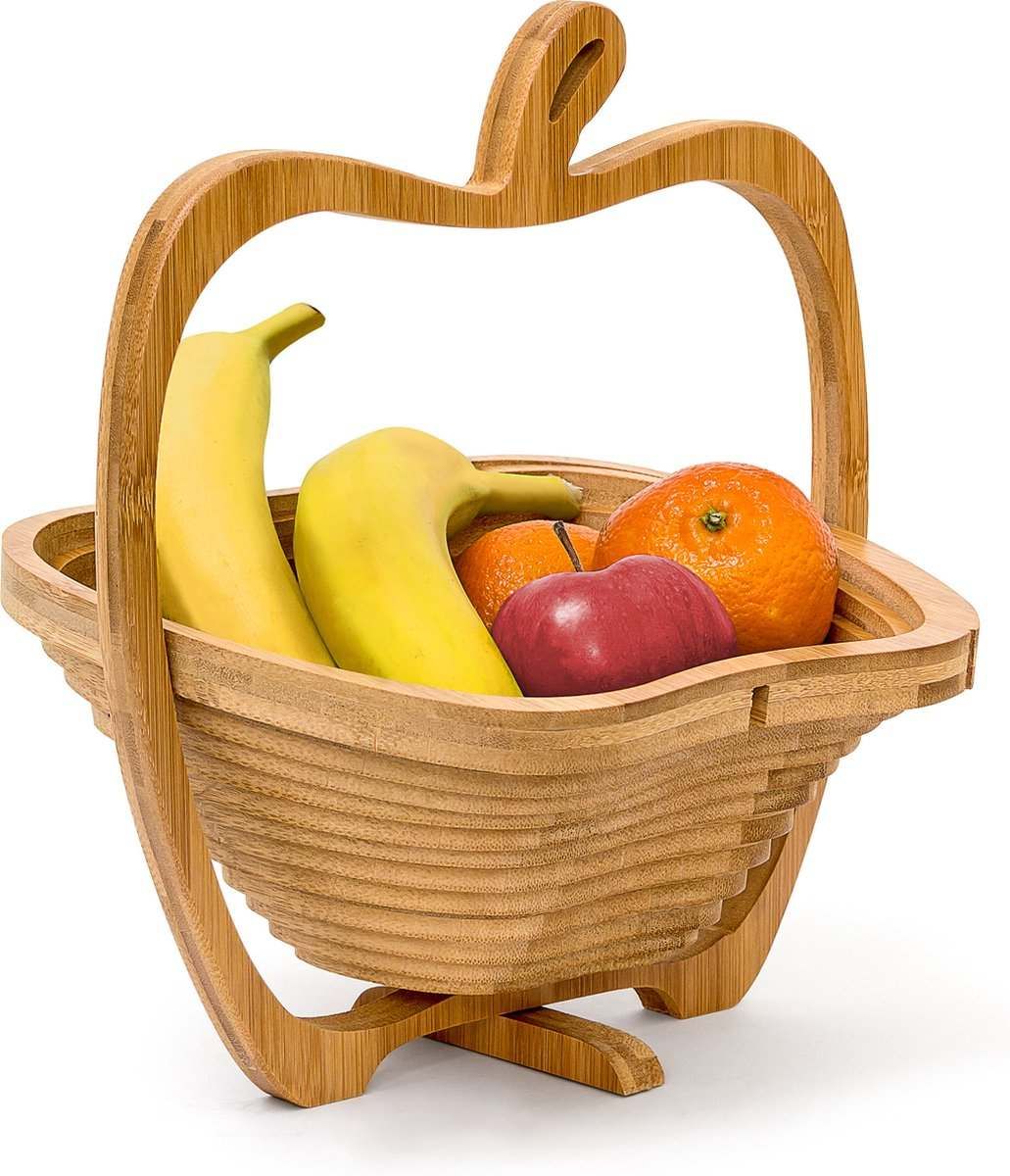 Ceruzo Fruitmand - Opvouwbaar - Bamboe