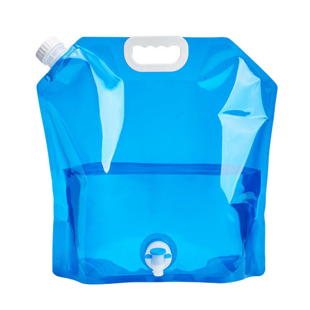 Ceruzo 4X Waterjerrycan Met Tapkraan - 10 Liter - Opvouwbaar