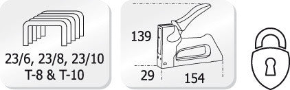 Kangaro K-7305167 Tacker Ts-623/Z