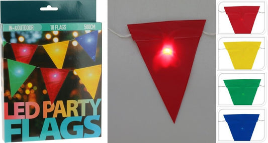 Vlaggenlijn Met Led-Verlichting