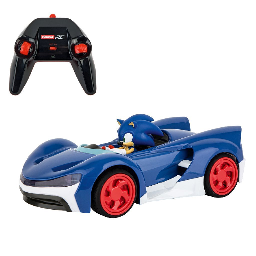 Carrera Rc Sonic Team Raceauto Blauw/Zilver
