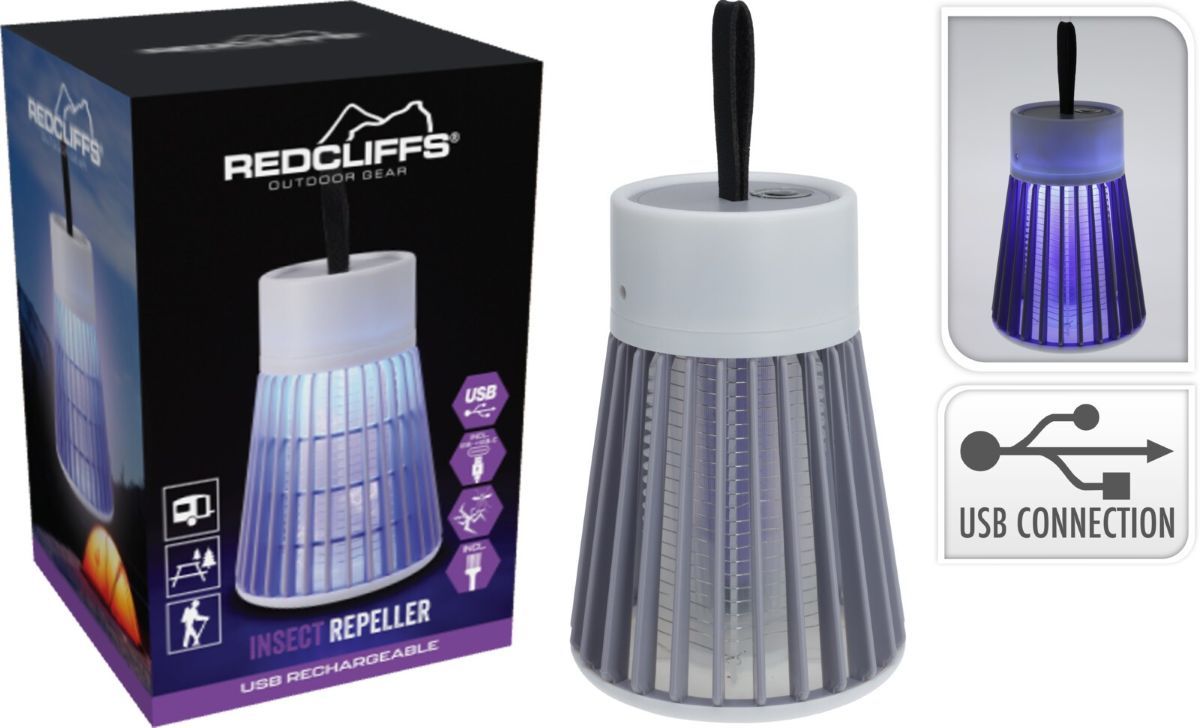 Redcliffs Insectenlamp - Oplaadbaar