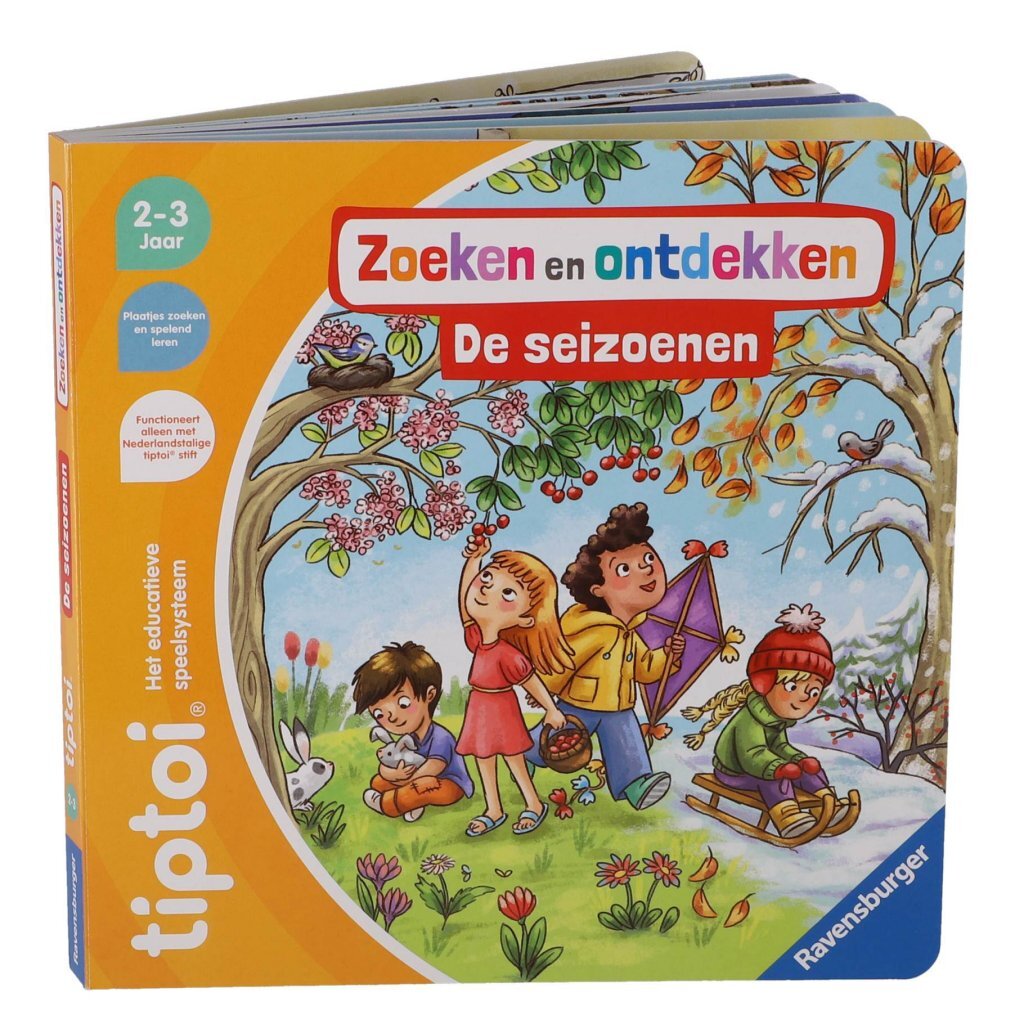 Tiptoi Boek Zoeken En Ontdekken De Seizoenen