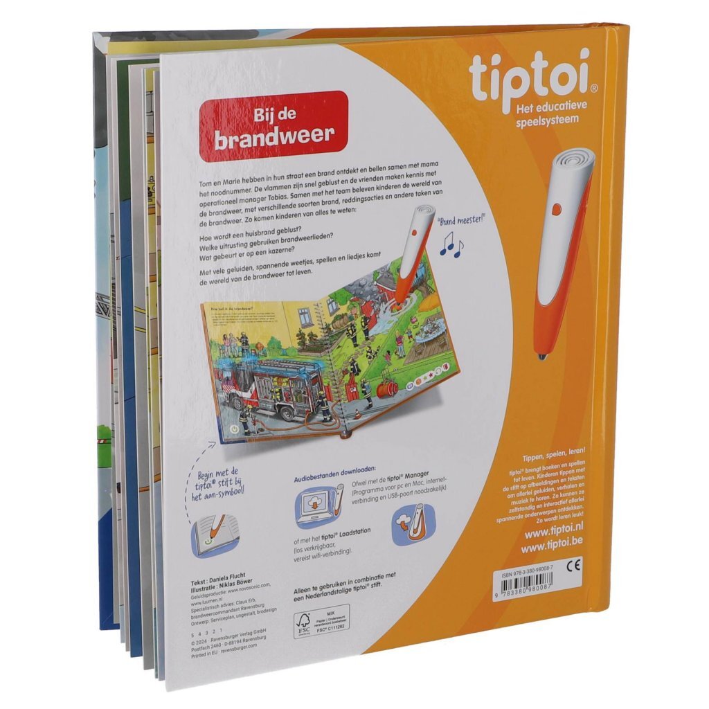 Tiptoi Boek Bij De Brandweer