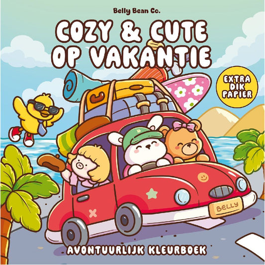 Overige Merken Kleurboek Cozy &Amp; Cute Op Vakantie
