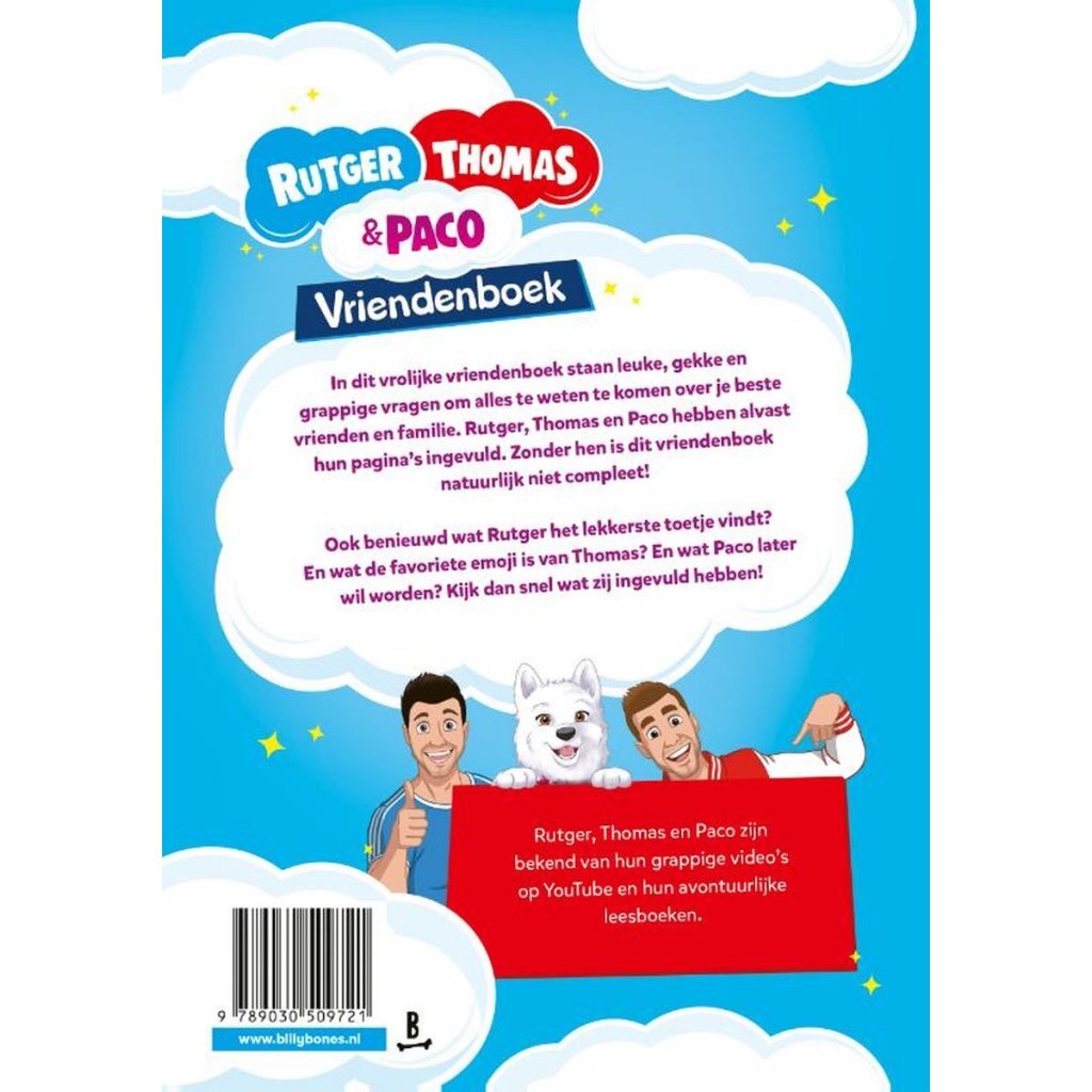 Overige Merken Rutger Thomas En Paco Vriendenboek