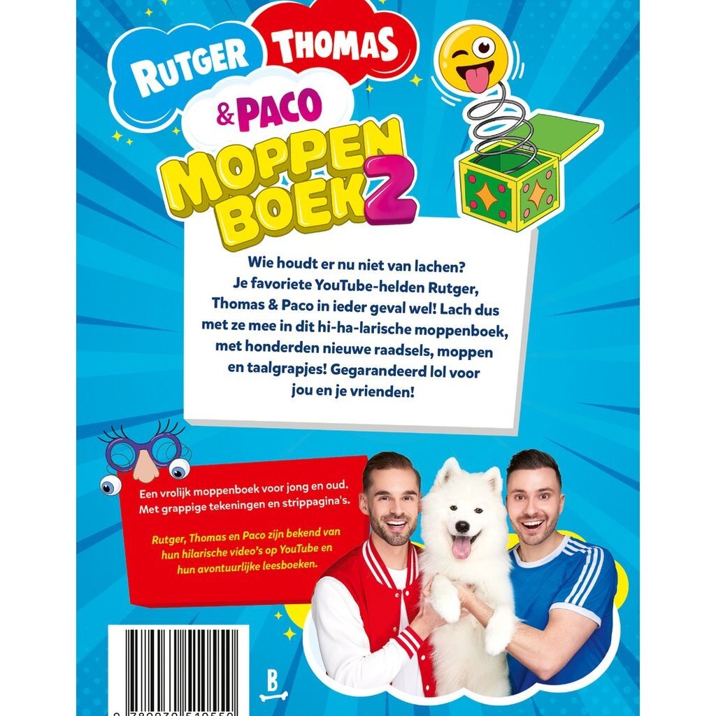 Overige Merken Boek Moppenboek Rutger Thomas En Paco 2