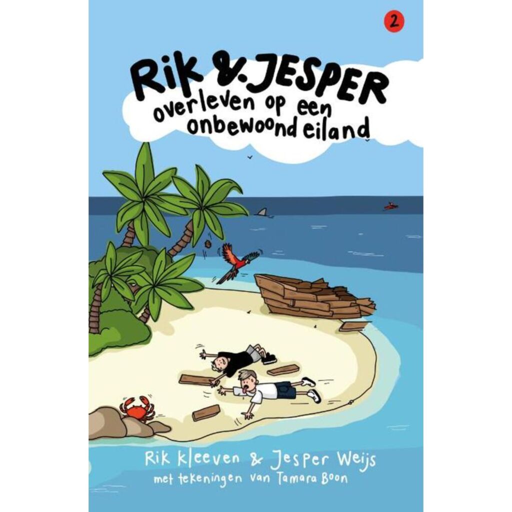 Overige Merken Boek Rik En Jesper Overleven Op Een Onbewoond Eiland
