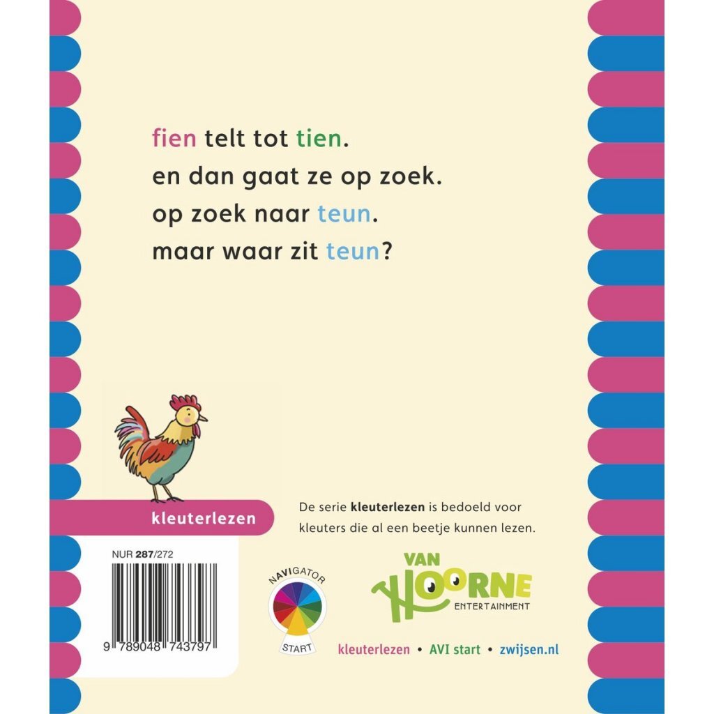 Overige Merken Boek Fien &Amp; Teun Fien Telt Tot Tien