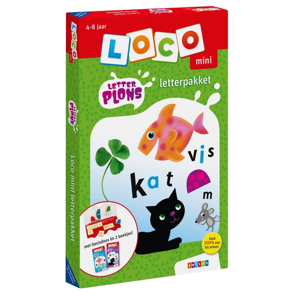 Zwijsen Loco Mini Letterplons Letterpakket