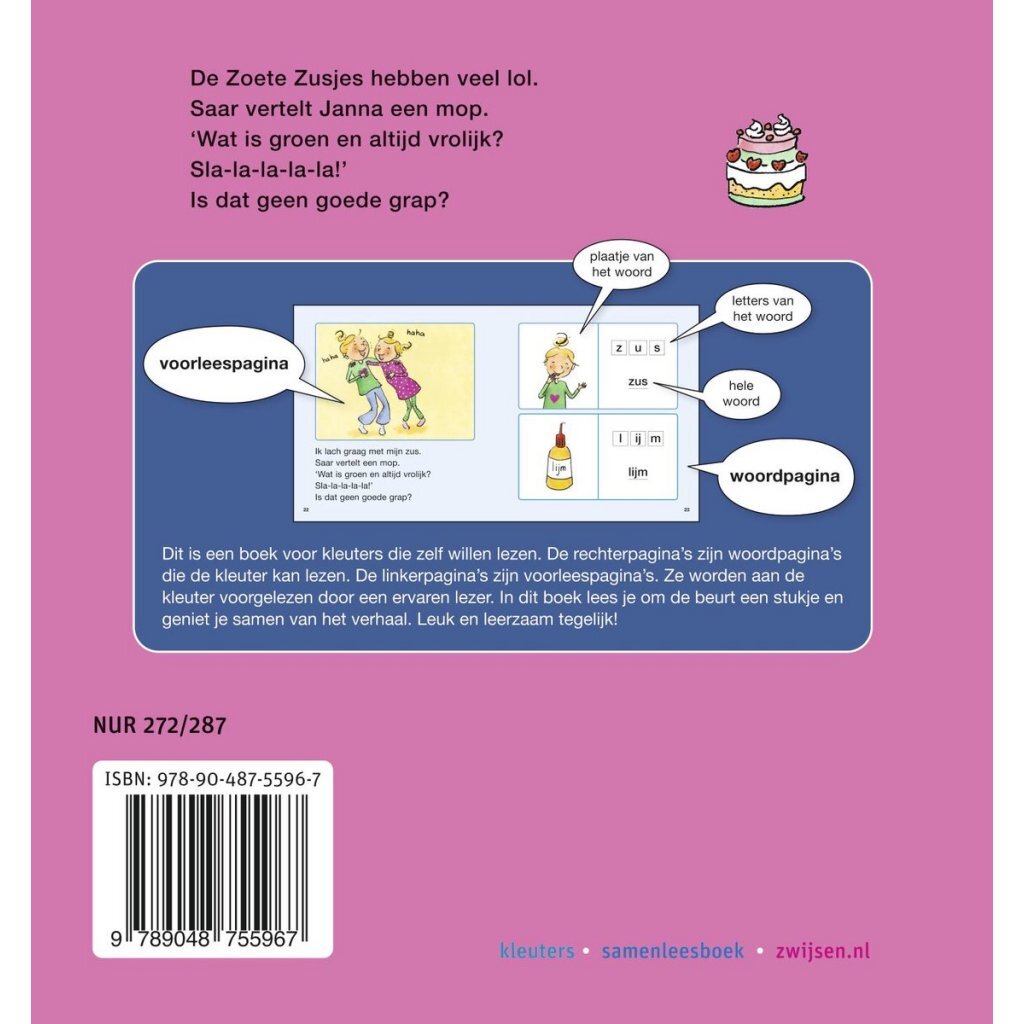 Overige Merken Boek Zoete Zusjes Een Kus Voor Mijn Zus