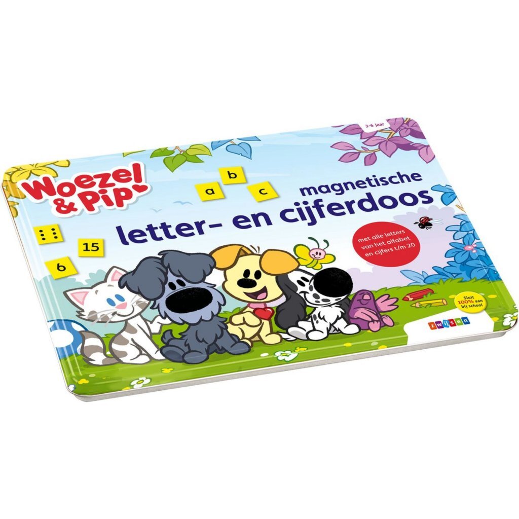 Zwijsen Woezel En Pip Magnetische Letter En Cijferdoos