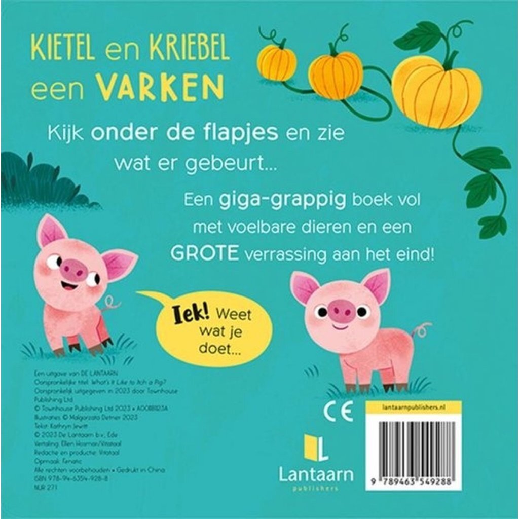 Overige Merken Boek Kietel En Kriebel Een Varken