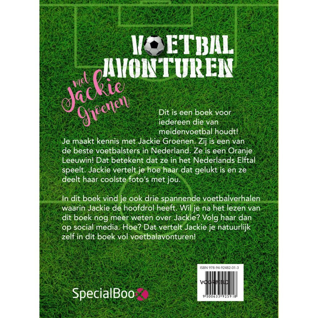 Overige Merken Boek Voetbalavonturen Met Jackie Groenen