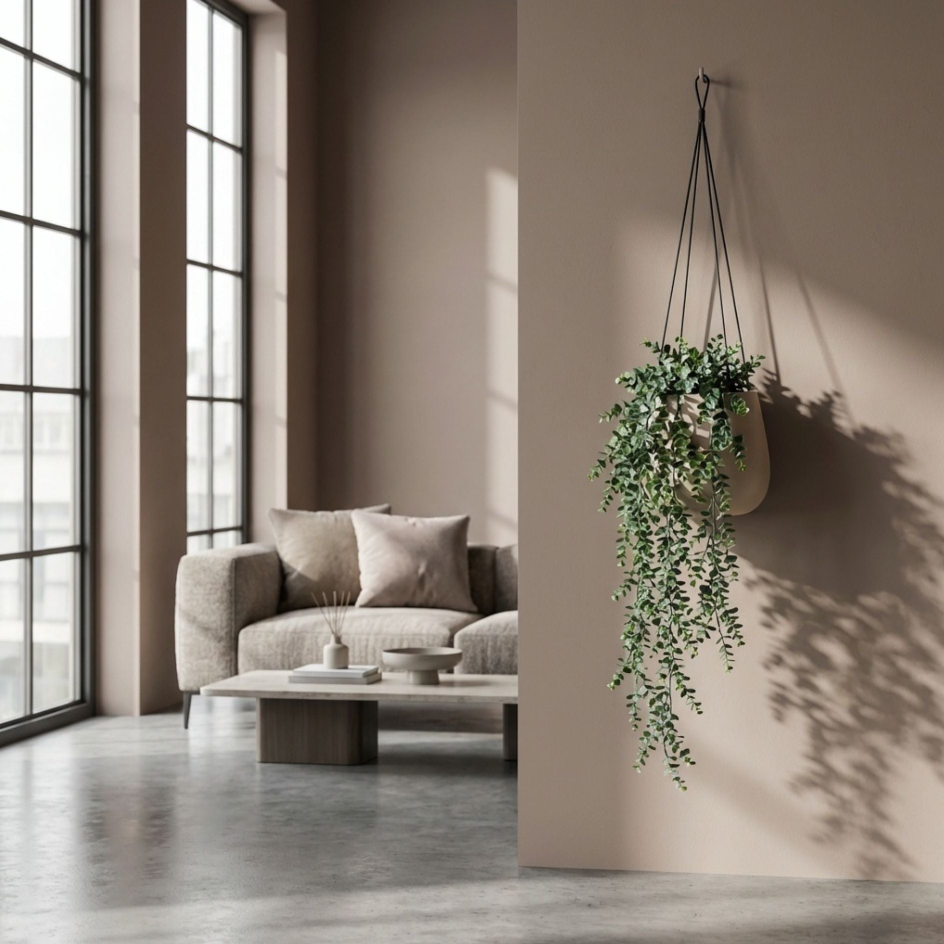 Artificial Eucalyptus - Hanging Plant - 75 Cm