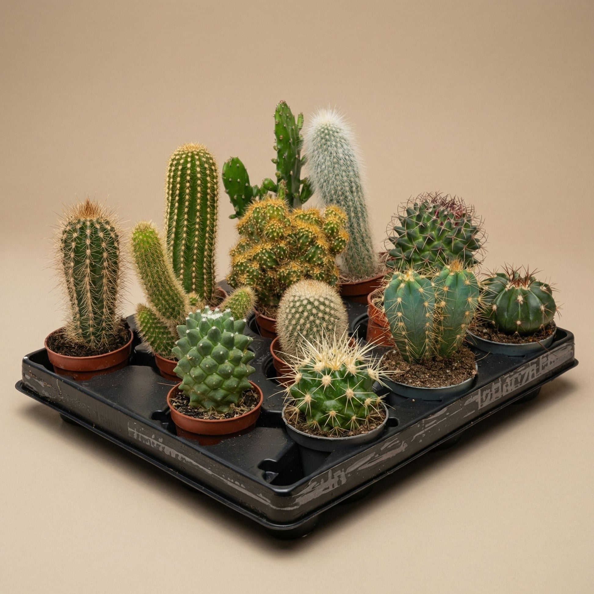 Cactus Set Of 6 - ↑ 8–12 Cm