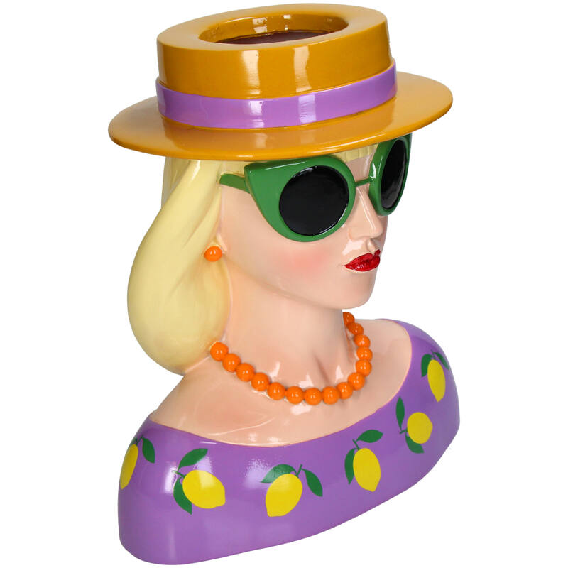 Vase Fashion Lady Isa - Multicolour ↑ 29 Cm