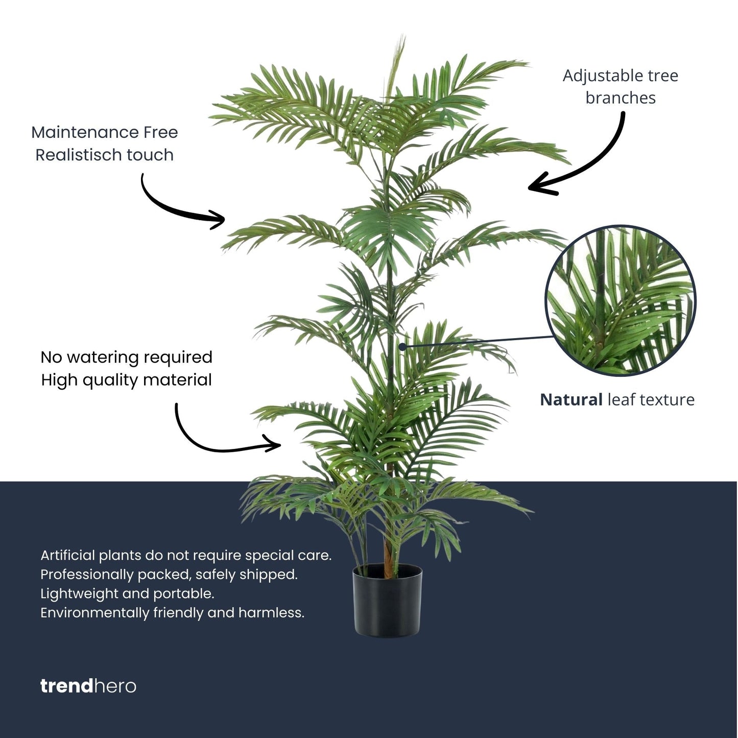 Palm Phoenix - 120 Cm – Artificial Plant