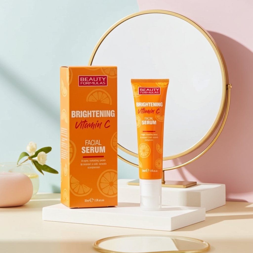 Beauty Formulas - Brightening Vitamin C Brightening Face Serum From Vitamin C - Kardes-Express