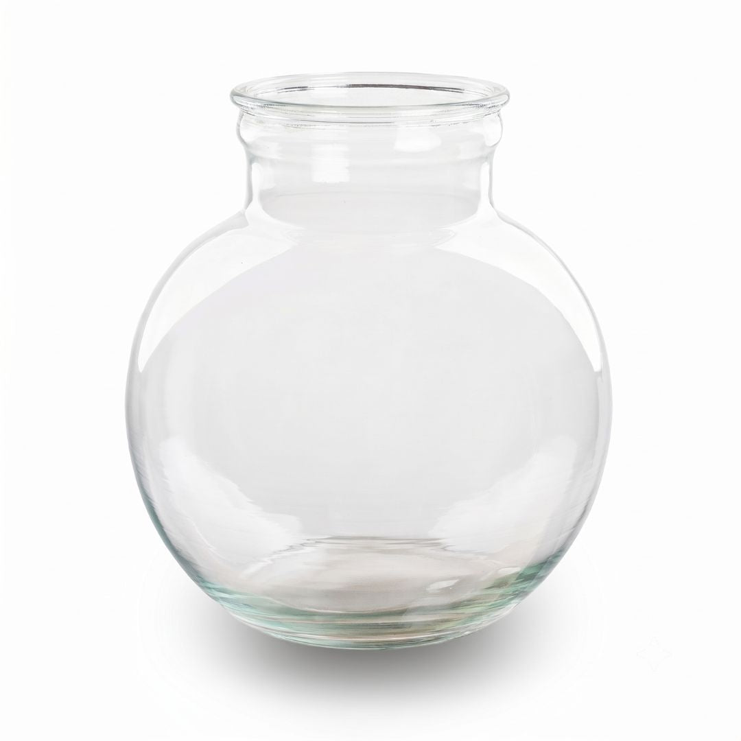 Bottle 'Teddy' - Recycled Glass Ø 25 Cm ↑ 26.5 Cm