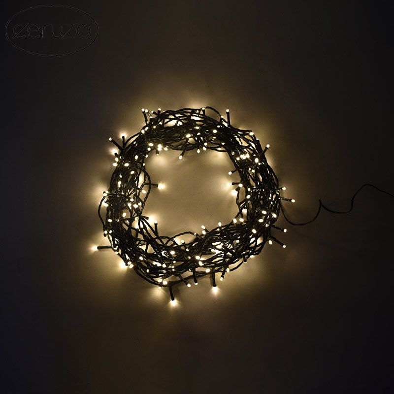 Ceruzo Led Verlichting - 9 Meter - 120 Led Lampjes - Warm Wit - Voor Binnen En Buiten