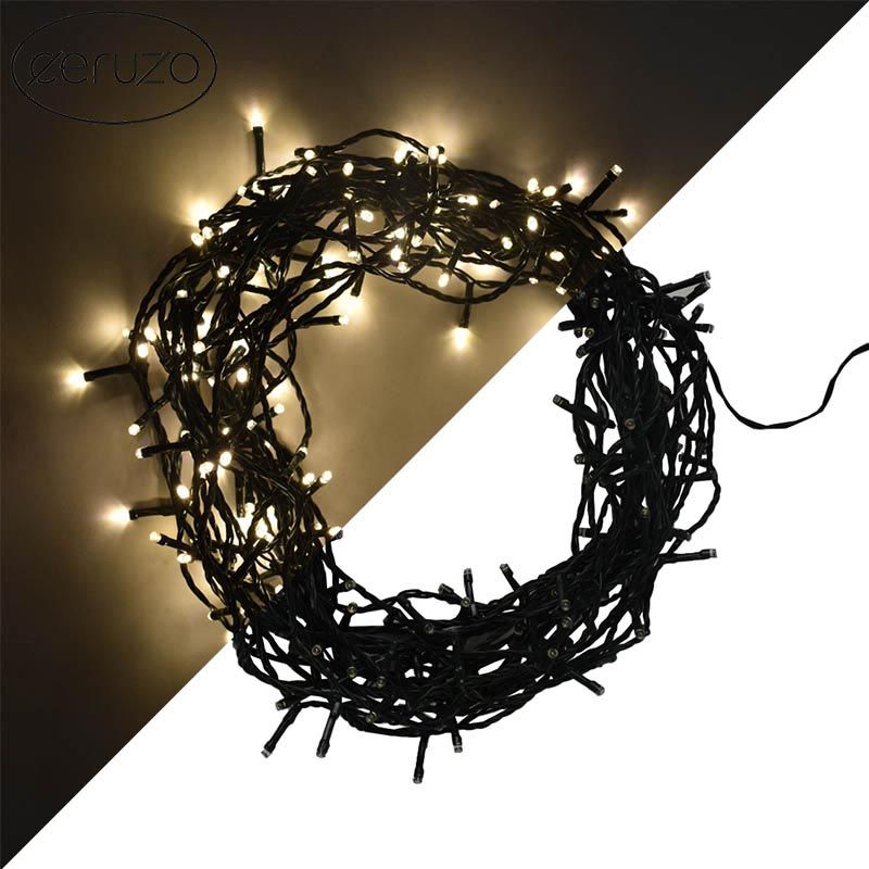 Ceruzo Led Verlichting - 9 Meter - 120 Led Lampjes - Warm Wit - Voor Binnen En Buiten