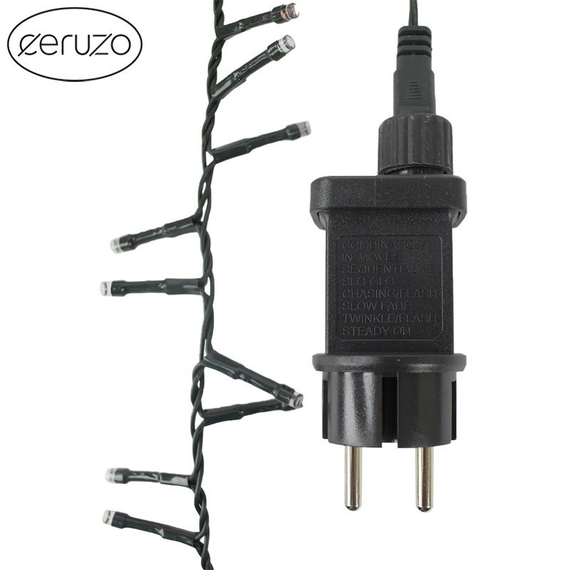 Ceruzo Micro Cluster - 1000 Led -  20 Meter - 8 Lichtfuncties + Geheugen - Multicolor