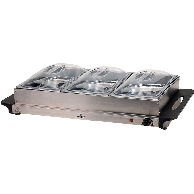 Excellent Electrics Buffetwarmer Met Warmhoudplaat 300W