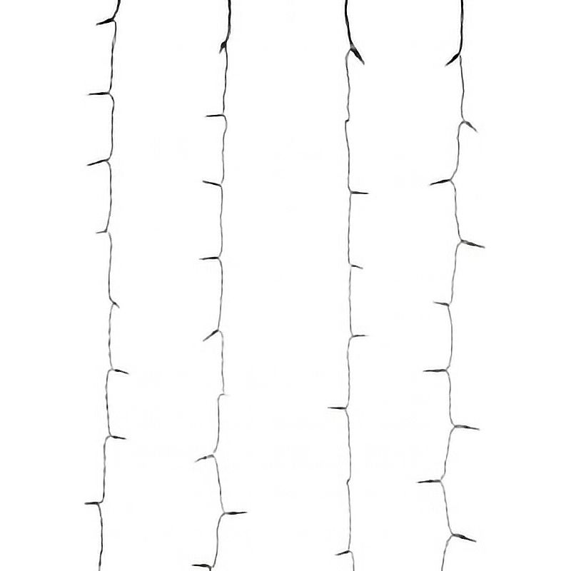 Gordijnverlichting - 480Led - 225X300Cm - Wit