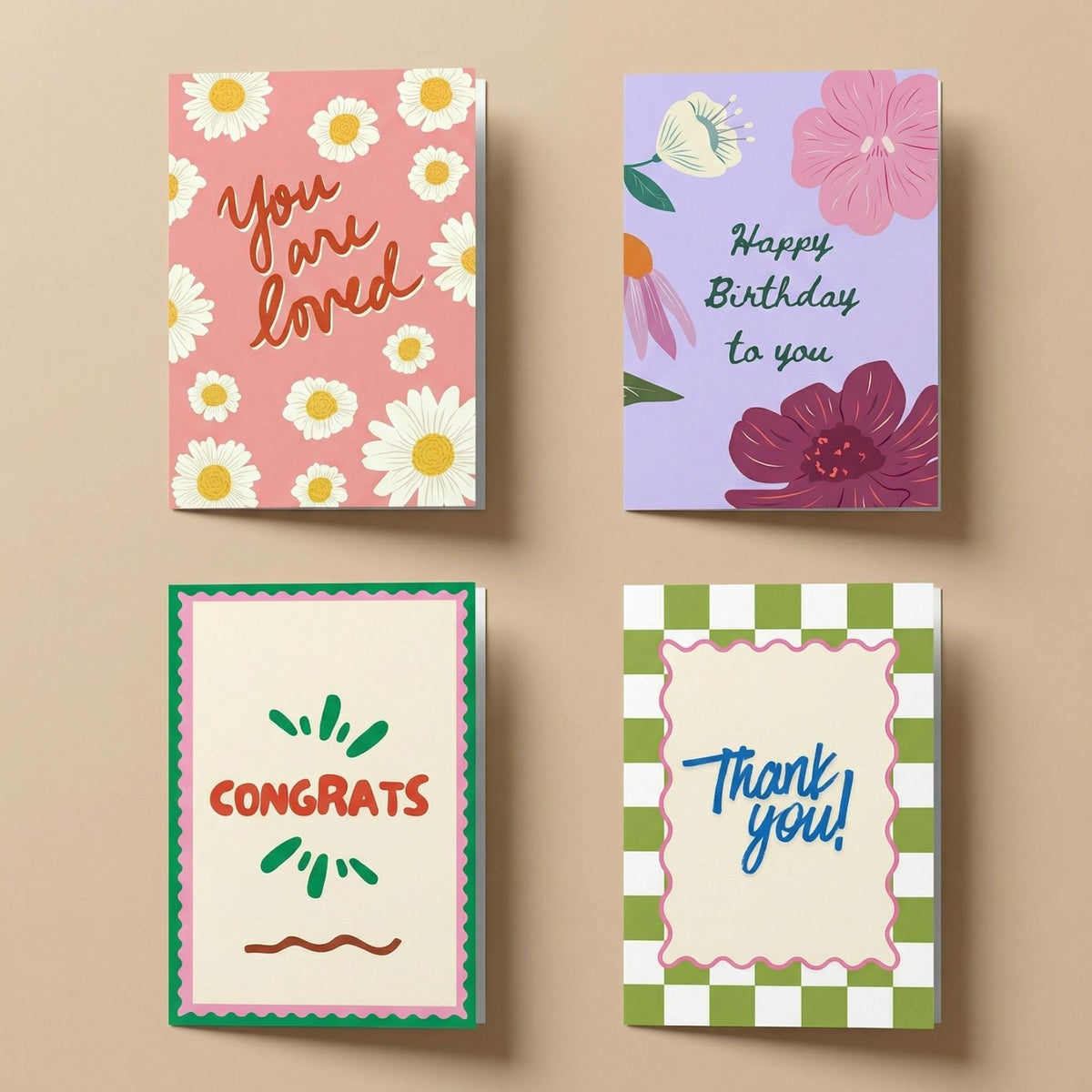 Greeting Card - A6 Folded - Add Custom Message
