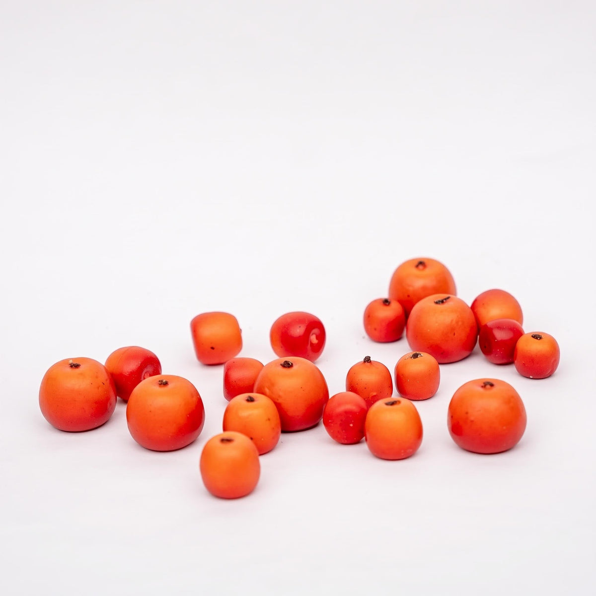Apple Malus - 20Pcs - 3-Sizes - Foam - Red - Orange