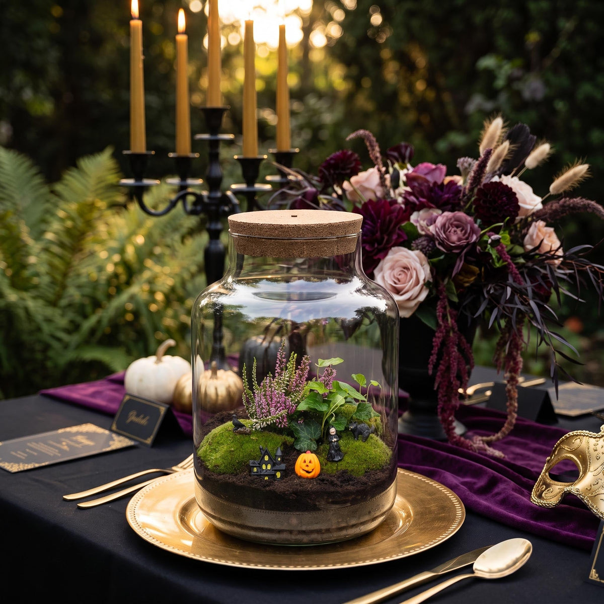 Halloween Terrarium Little Milky - Trick Or Treat - Ø17Cm ↑25Cm