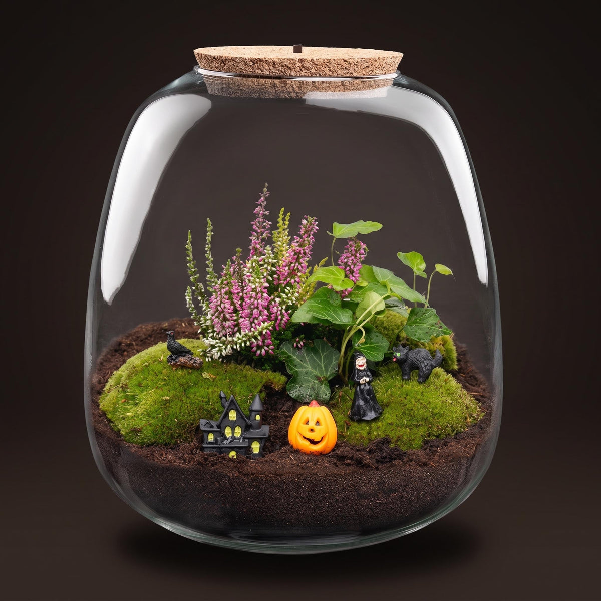 Halloween Terrarium Emma - Trick Or Treat Village - Ø 23 Cm ↑ 25 Cm