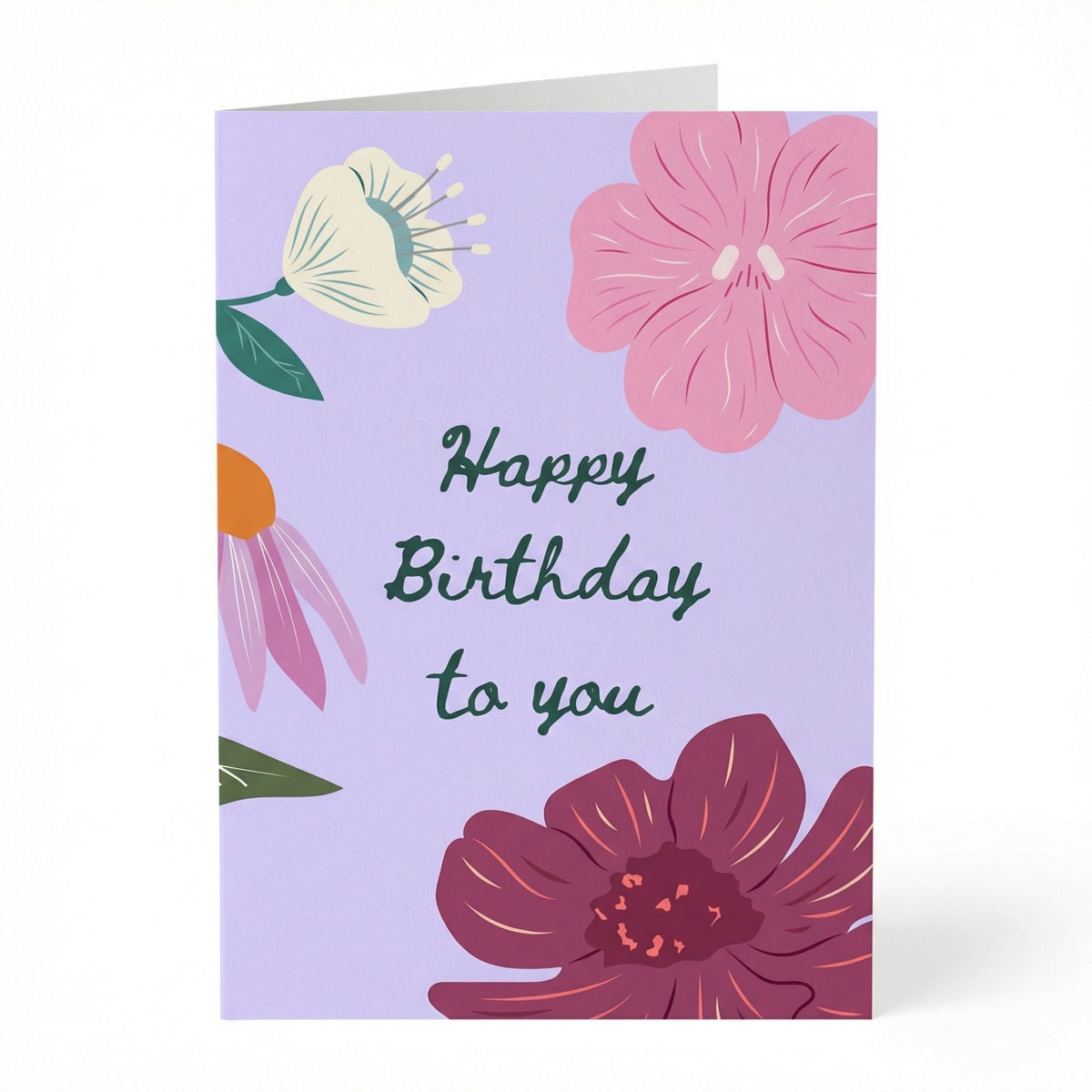 Greeting Card - A6 Folded - Add Custom Message