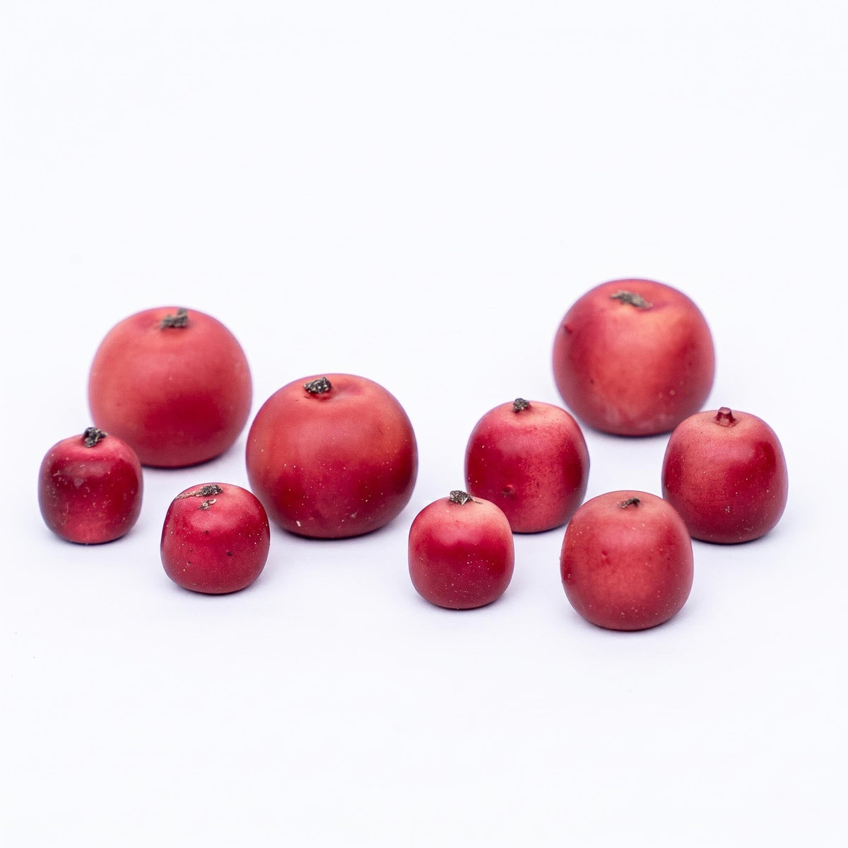 Apple Malus - 9Pcs - 3-Sizes - Foam - Red