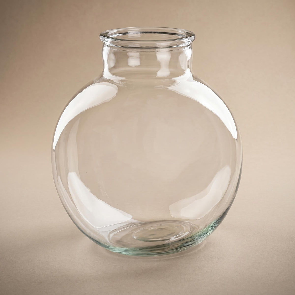 Bottle ‘Bolder Bob’ - Recycled Glass Ø 30 Cm ↑ 31 Cm