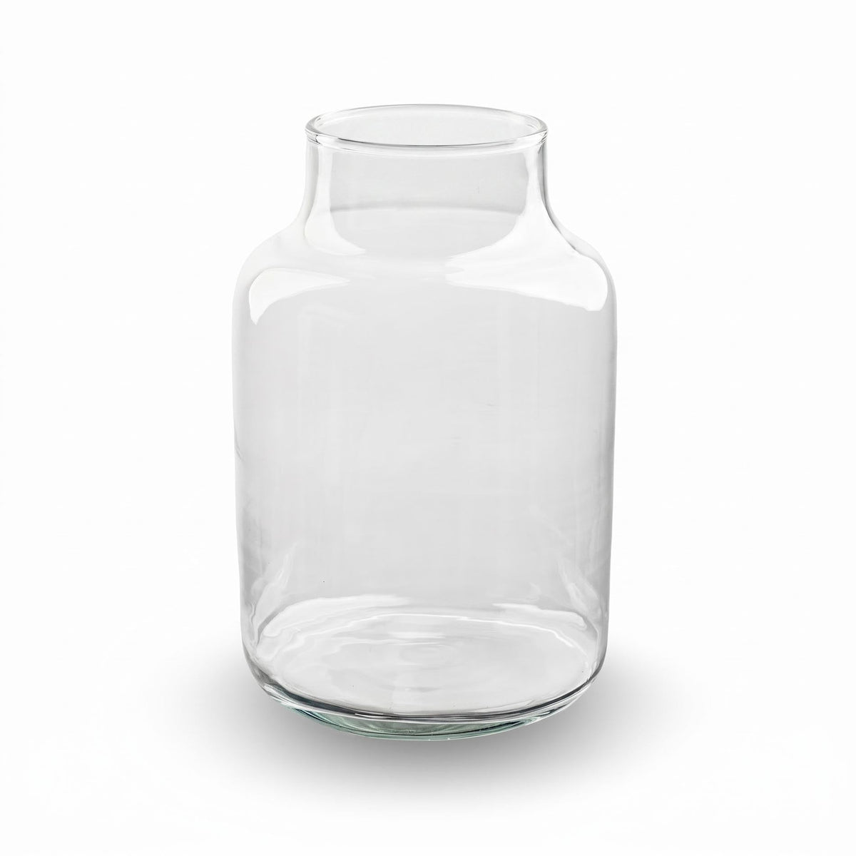 Bottle 'Milky' - Recycled Glass Ø 21,5 Cm ↑ 30 Cm