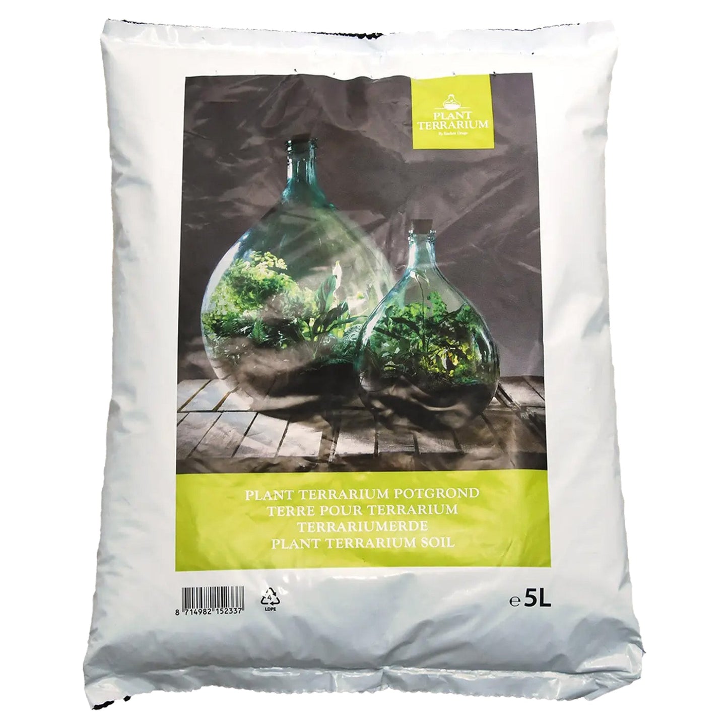 Planten Terrarium Potgrond - 5 Liter - Voor Terrarium En Flessentuin